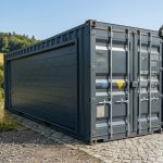 20 Fuß Open Side Container mit Rollladentür