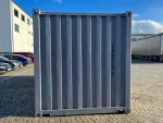 20 Fuß Containergarage mit Rolltor Sektionaltor Fenster Grau RAL 7040 – Bild 5