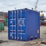 10 Fuß High Cube Container One-Trip RAL 5013