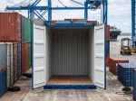 10 Fuß High Cube Container One-Trip RAL 5013 – Bild 2