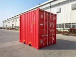 10 Fuß High Cube Container – Wind- und wasserdicht, RAL 3020 Verkehrsrot