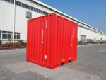 10 Fuß High Cube Container – Wind- und wasserdicht, RAL 3020 Verkehrsrot – Bild 2