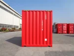10 Fuß High Cube Container – Wind- und wasserdicht, RAL 3020 Verkehrsrot – Bild 3